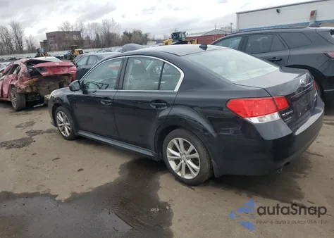 2013 Subaru Legacy 2.5I Premium из США, поврежденный, VIN 4S3BMBH62D3028811